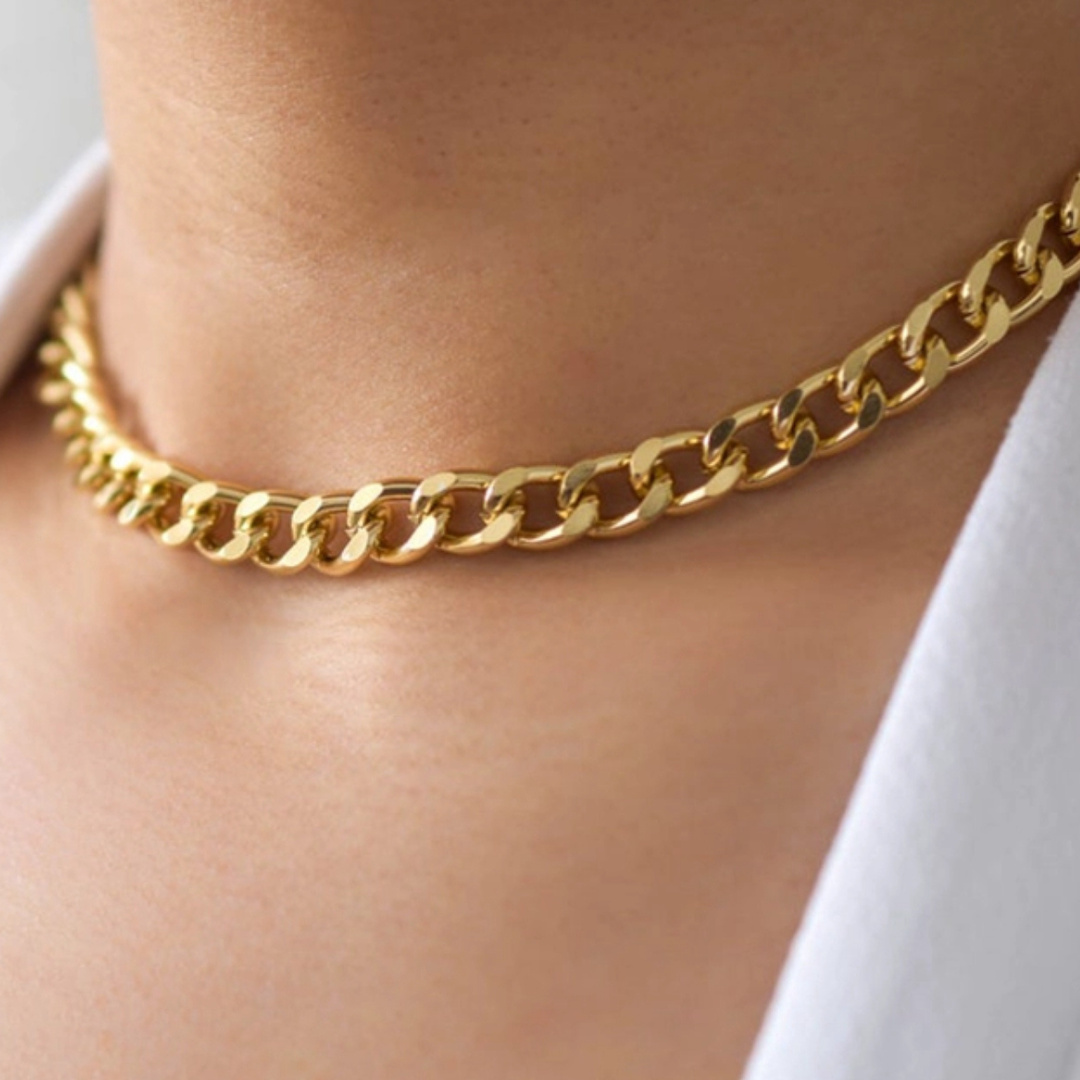 Camila - Curb Chain Necklace