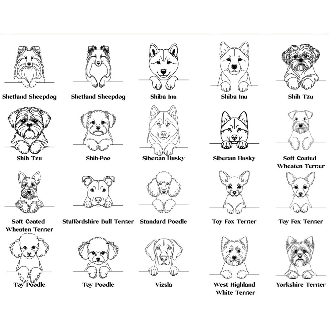 Personalised Dog Name Necklace