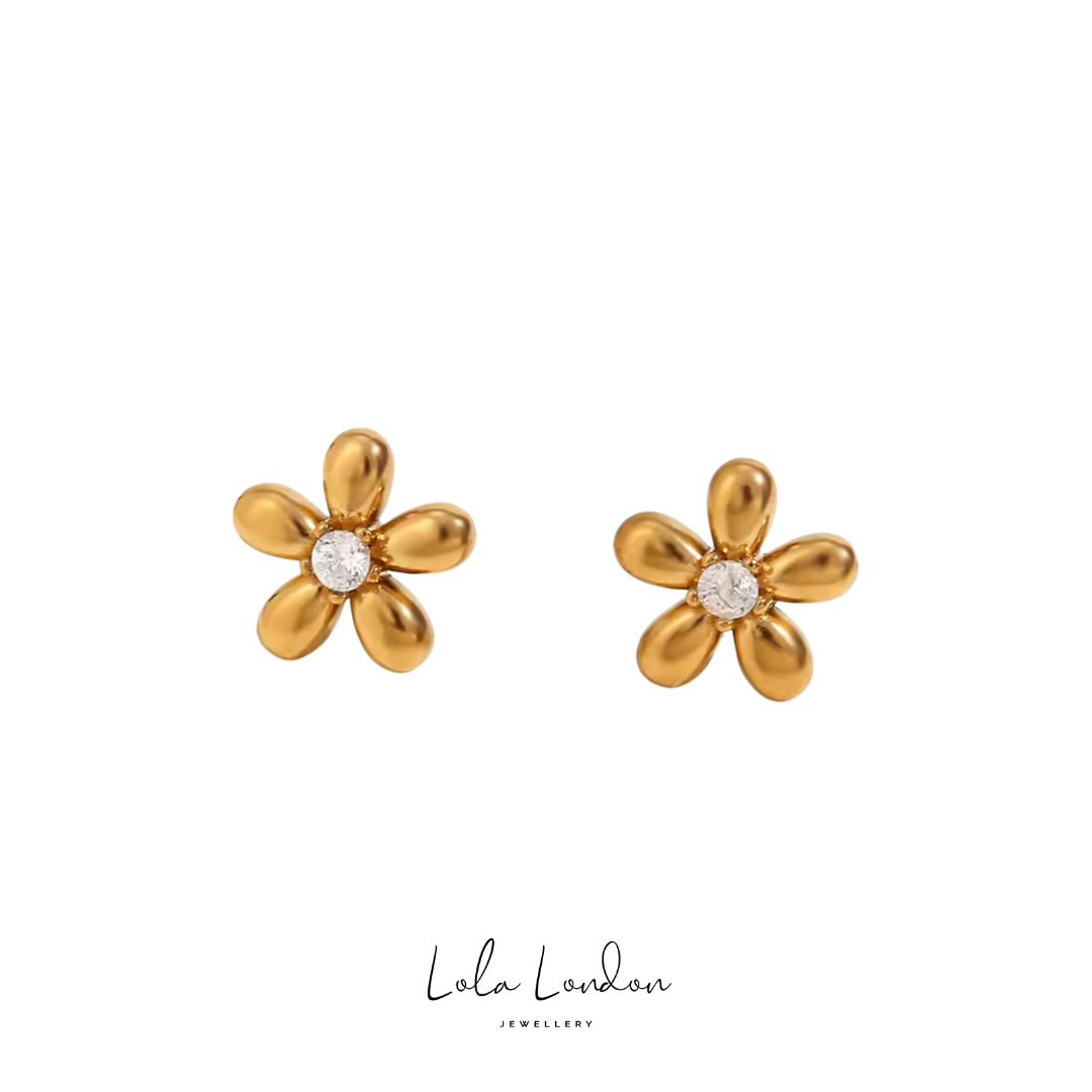 Roselle Earrings