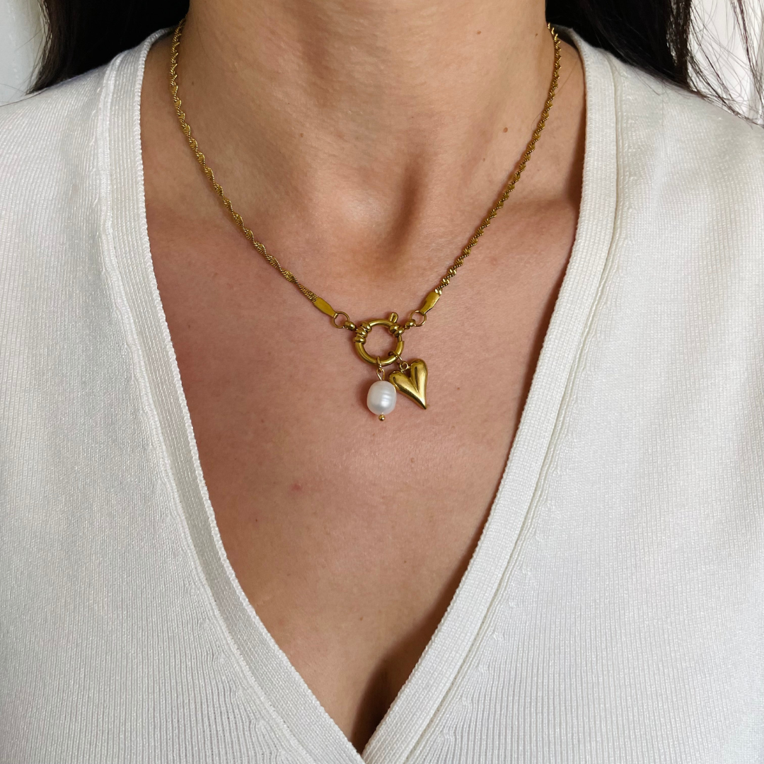 Salted Love Charm Necklace