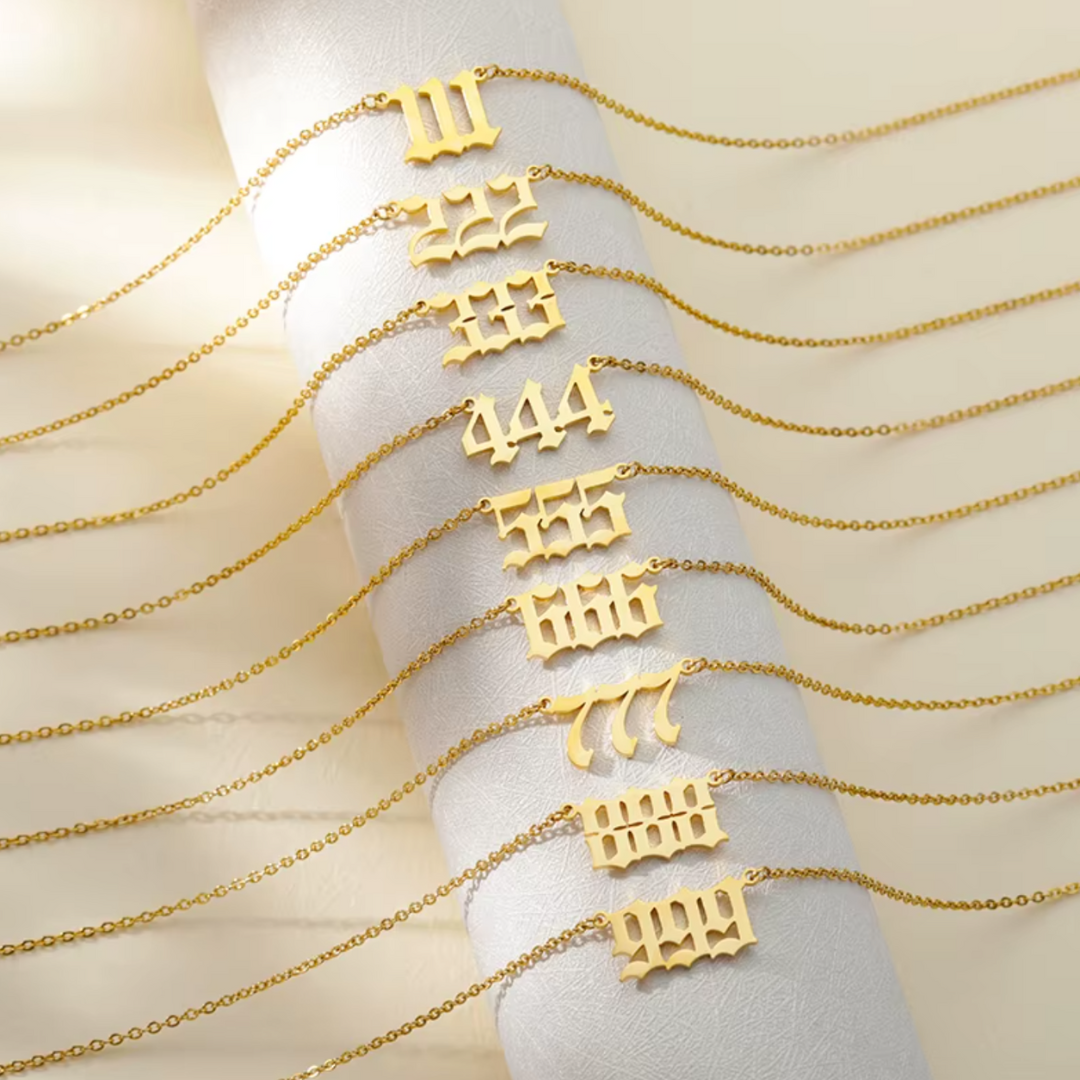 Angel Numbers Necklaces