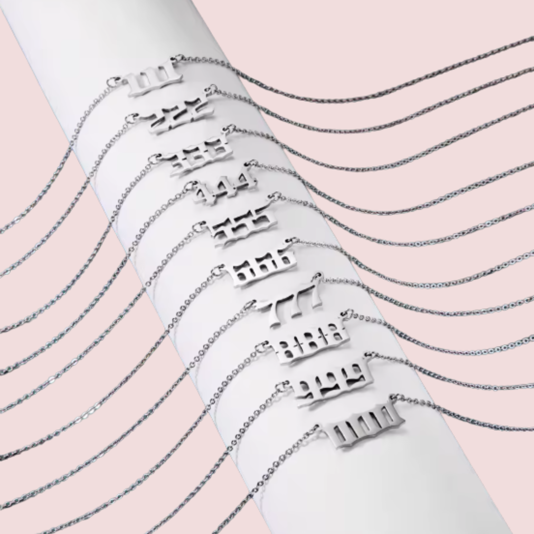 Angel Numbers Necklaces