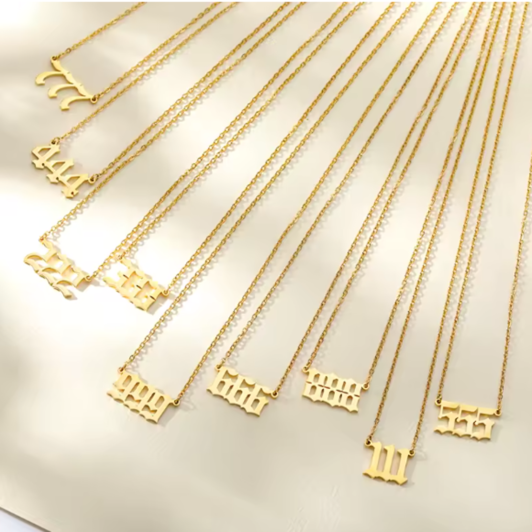 Angel Numbers Necklaces