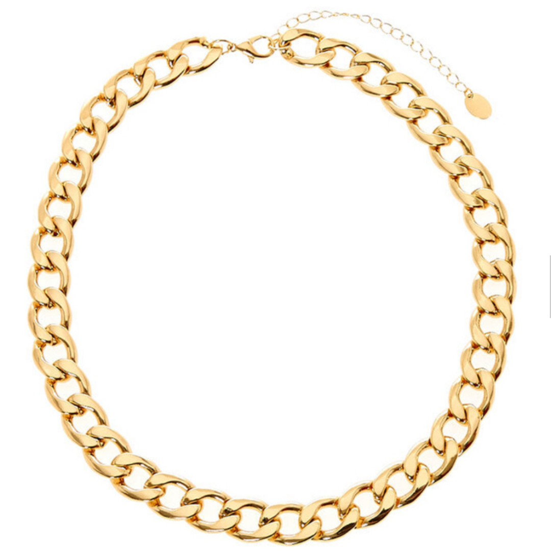 Camila - Curb Chain Necklace