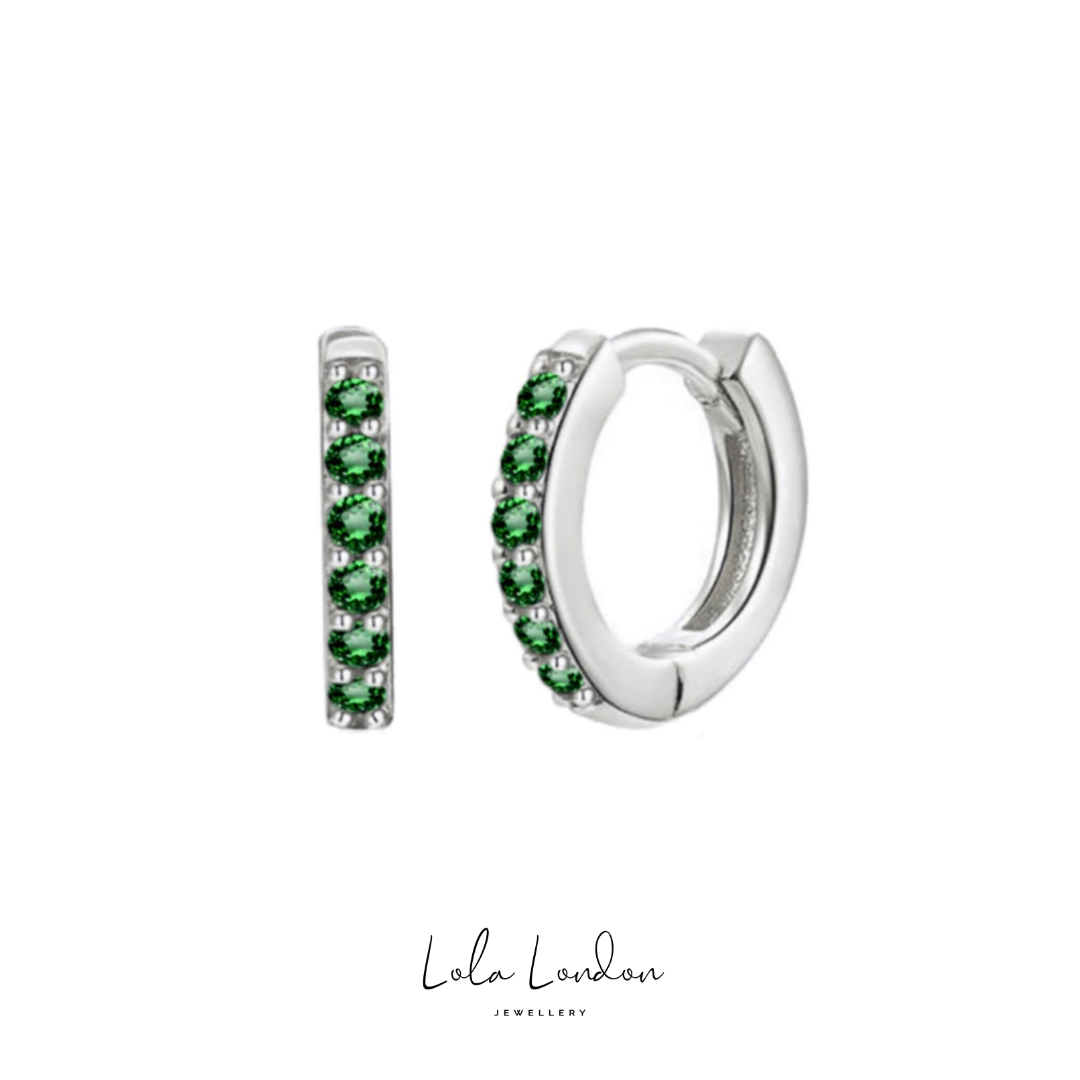 Eve Silver Earrings- More Colours