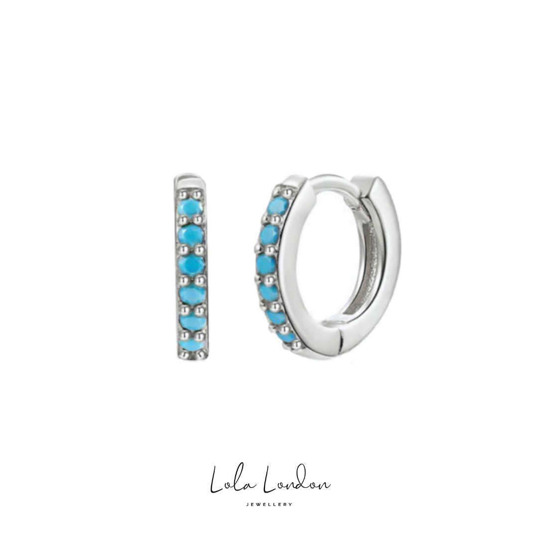 Eve Silver Earrings- More Colours