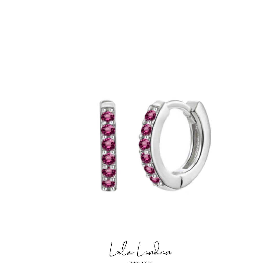 Eve Silver Earrings- More Colours