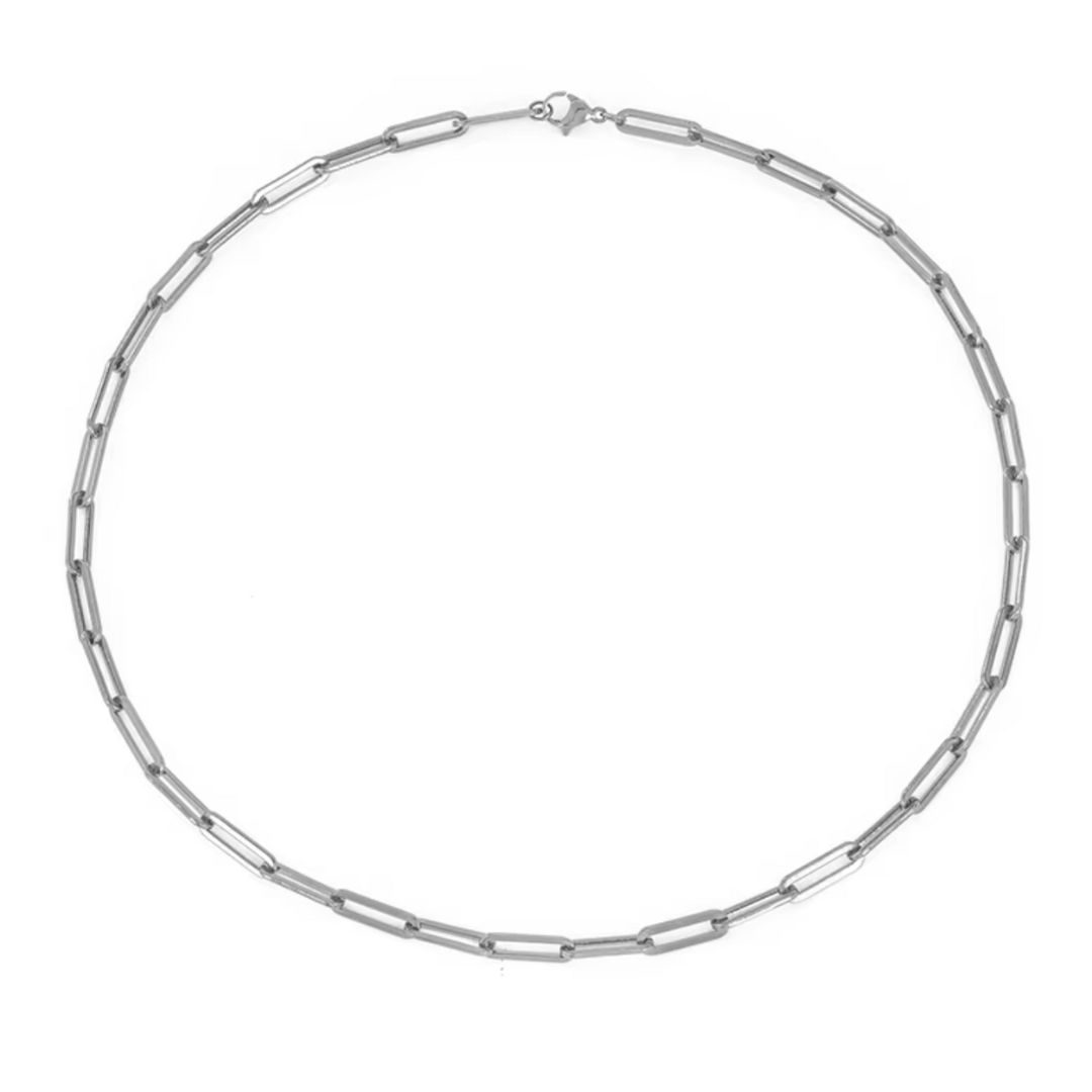 Hailey - Paper Clip Chain Necklace
