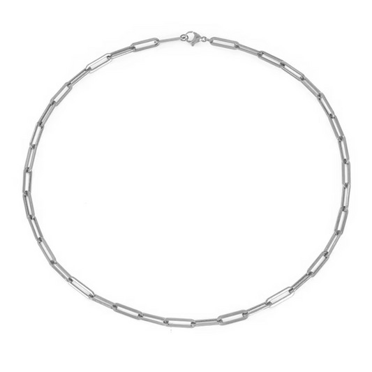 Hailey - Paper Clip Chain Necklace