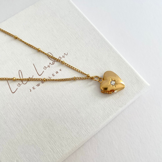 Heart Locket Necklace