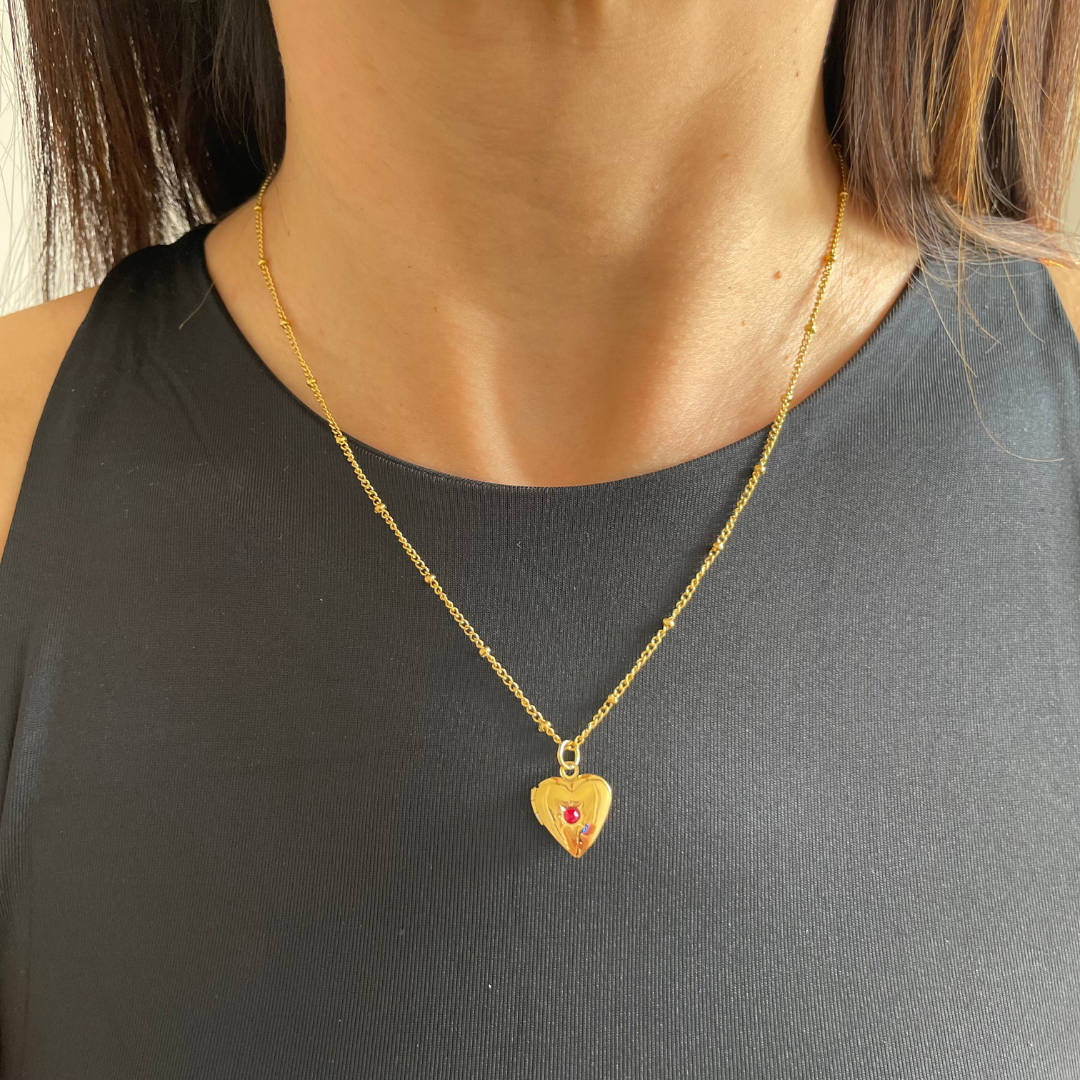 Heart Locket Necklace