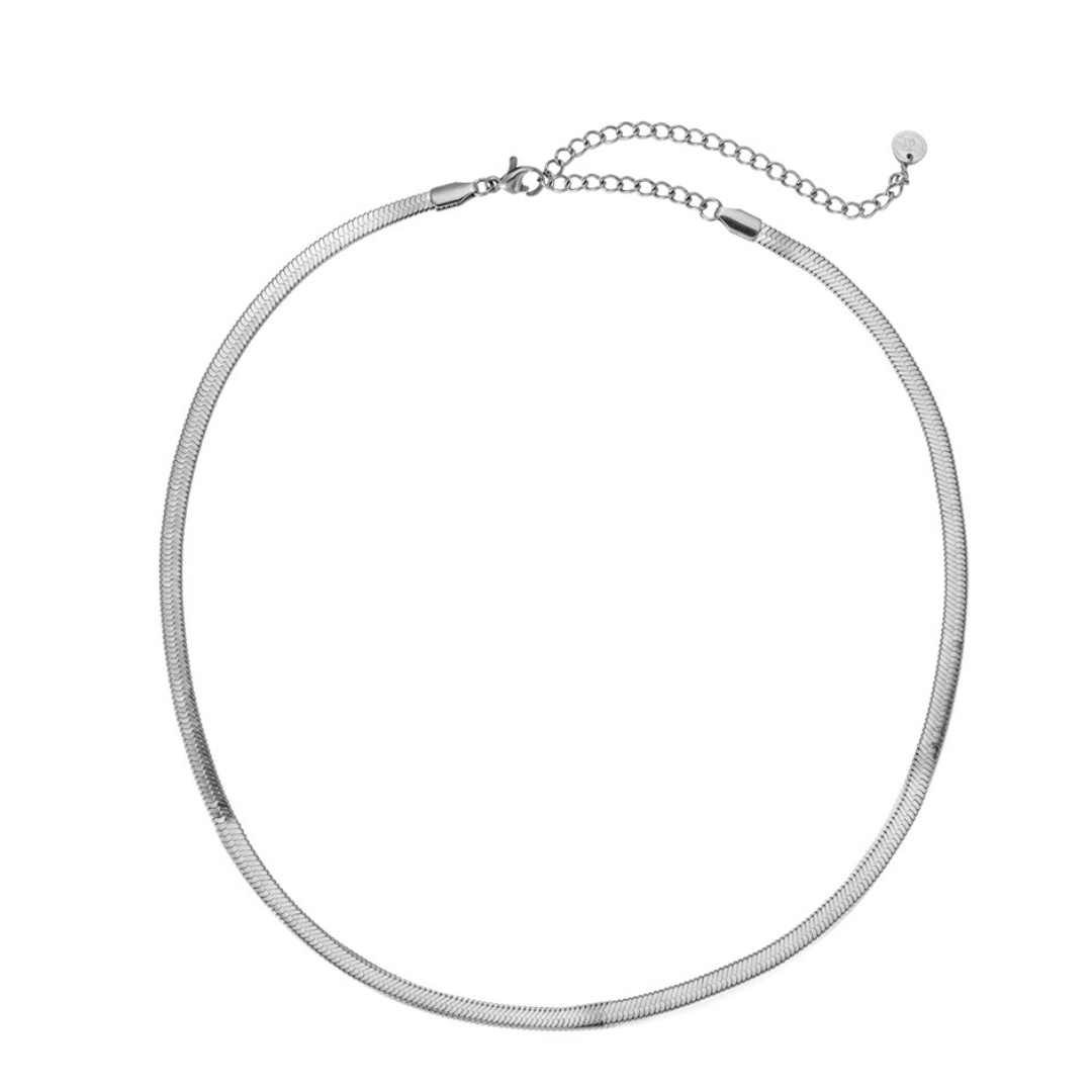 Lana - Flat Snake Chain Necklace