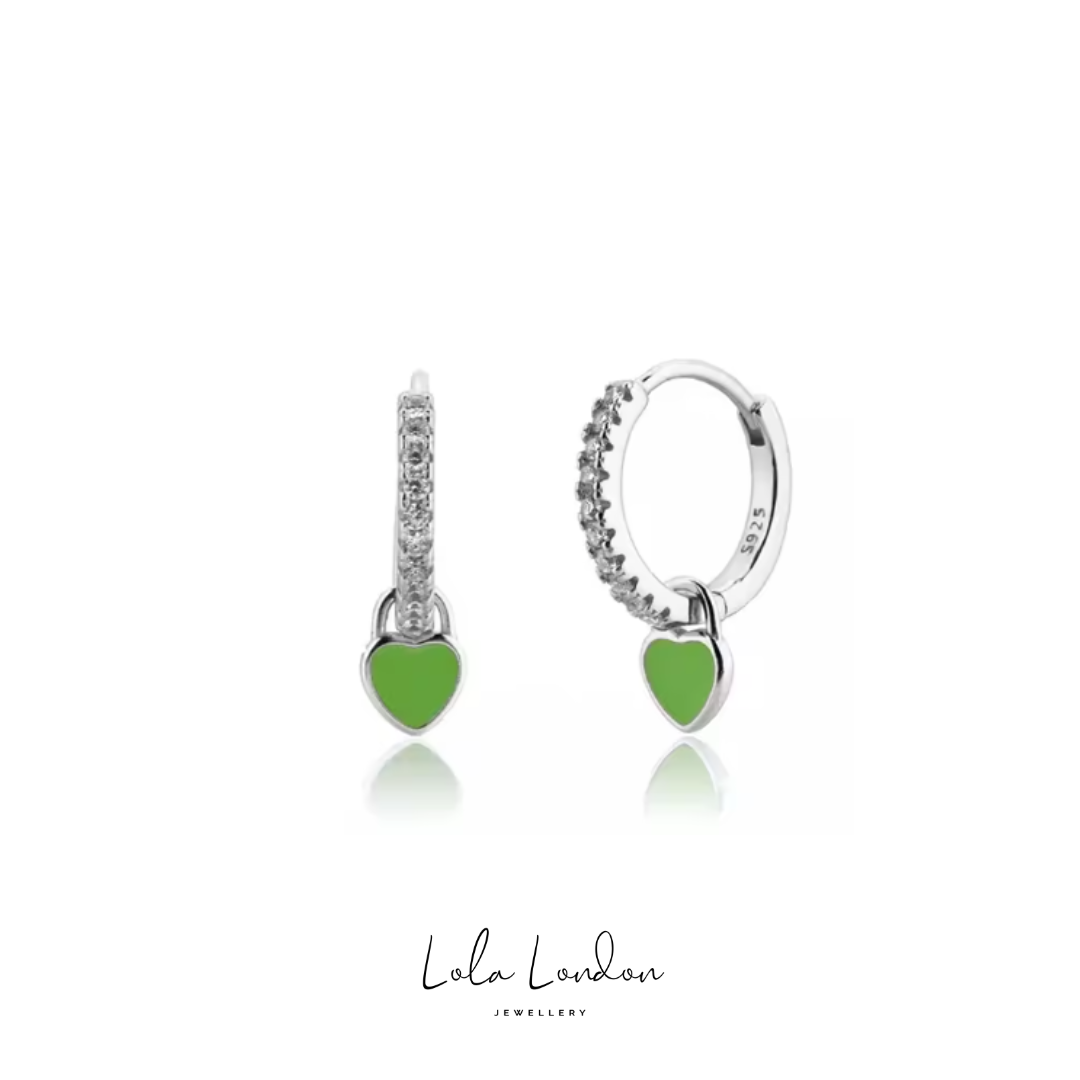 Love Hearts Earrings-  More colours