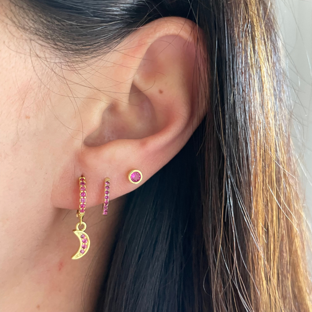 Moon Earrings- More Colours