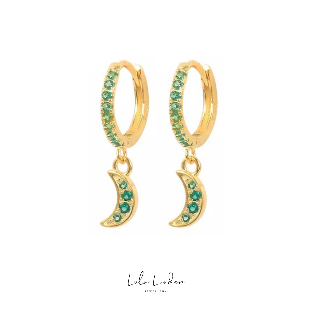 Moon Earrings- More Colours