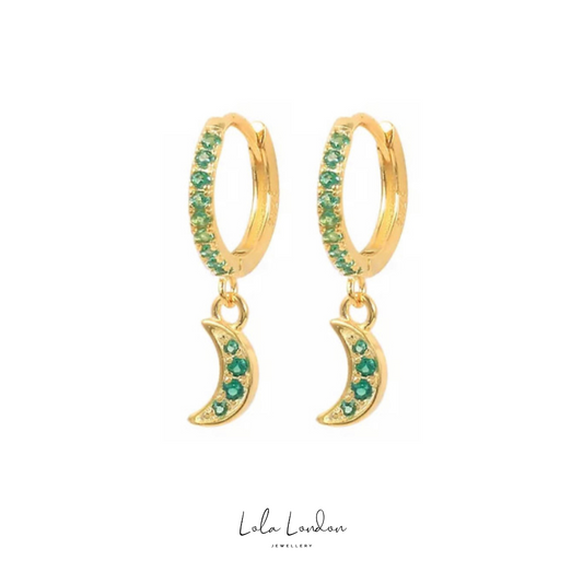 Moon Earrings- More Colours