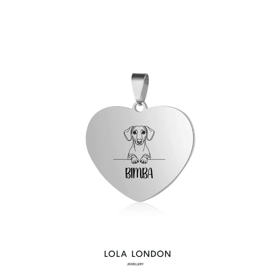 Personalised Dog Name Necklace