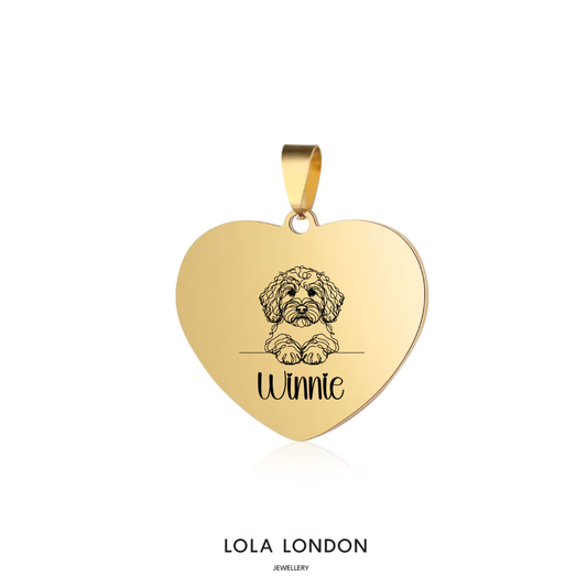 Personalised Dog Name Necklace