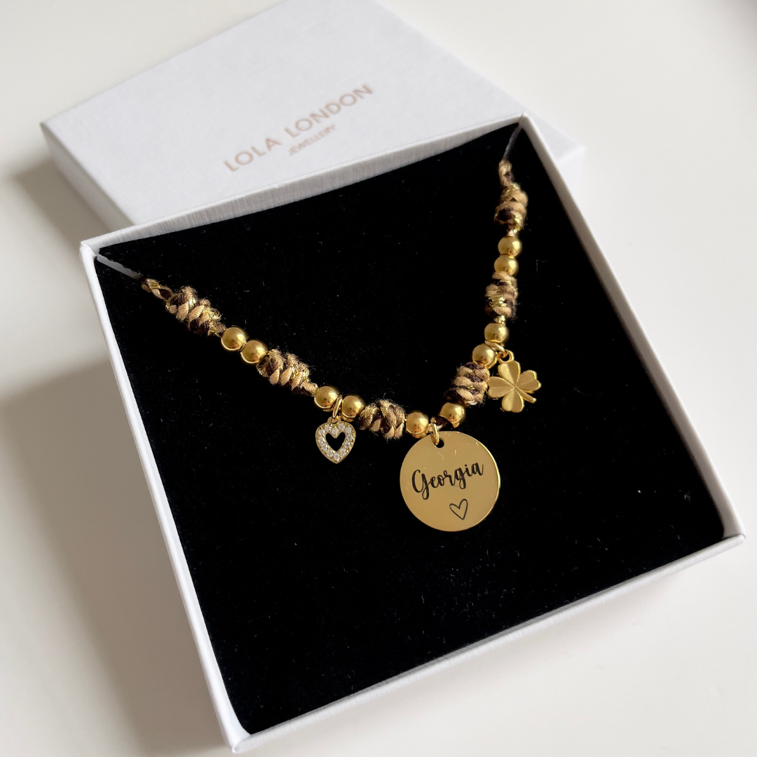 Ophelia Personalised Charm Necklace