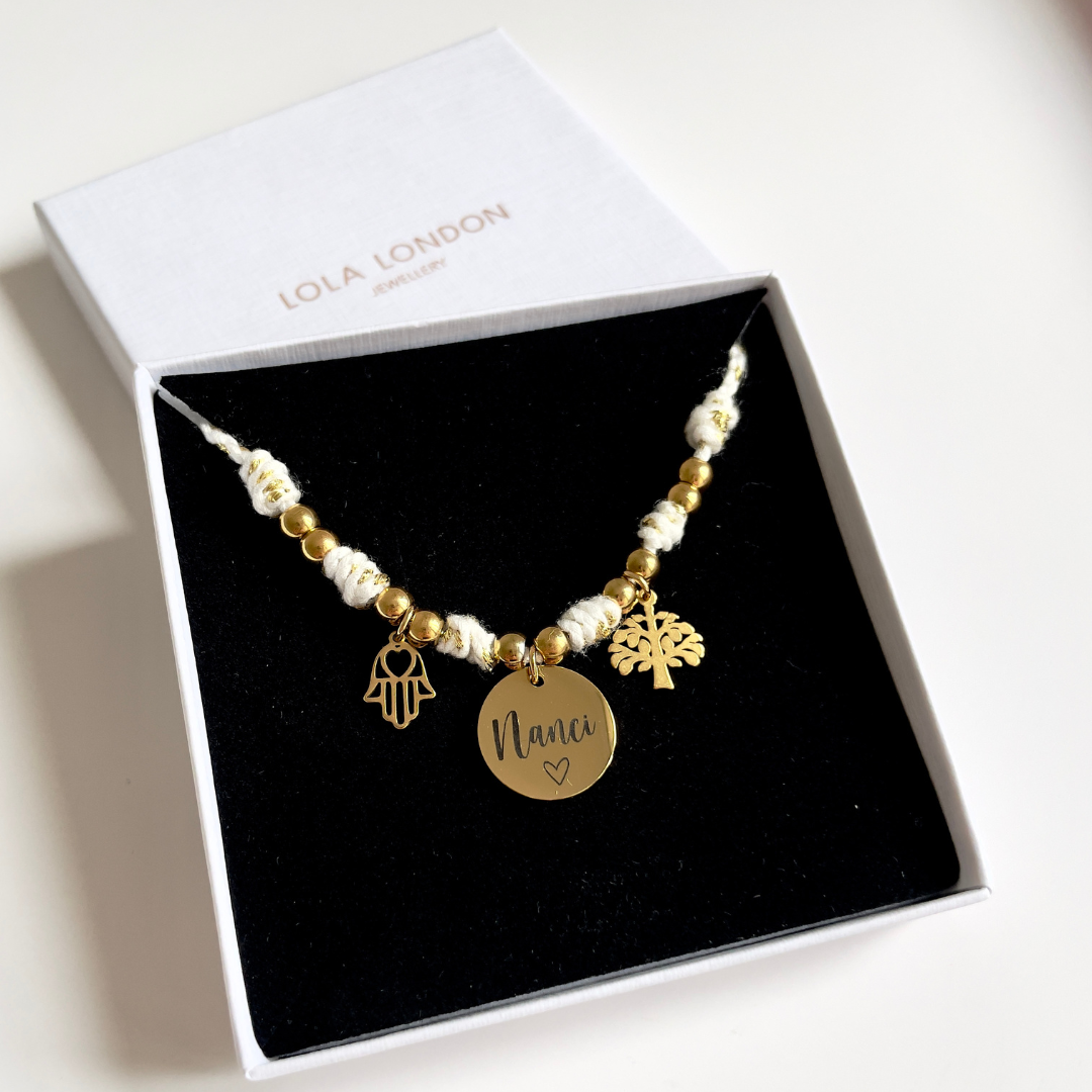 Ophelia Personalised Charm Necklace