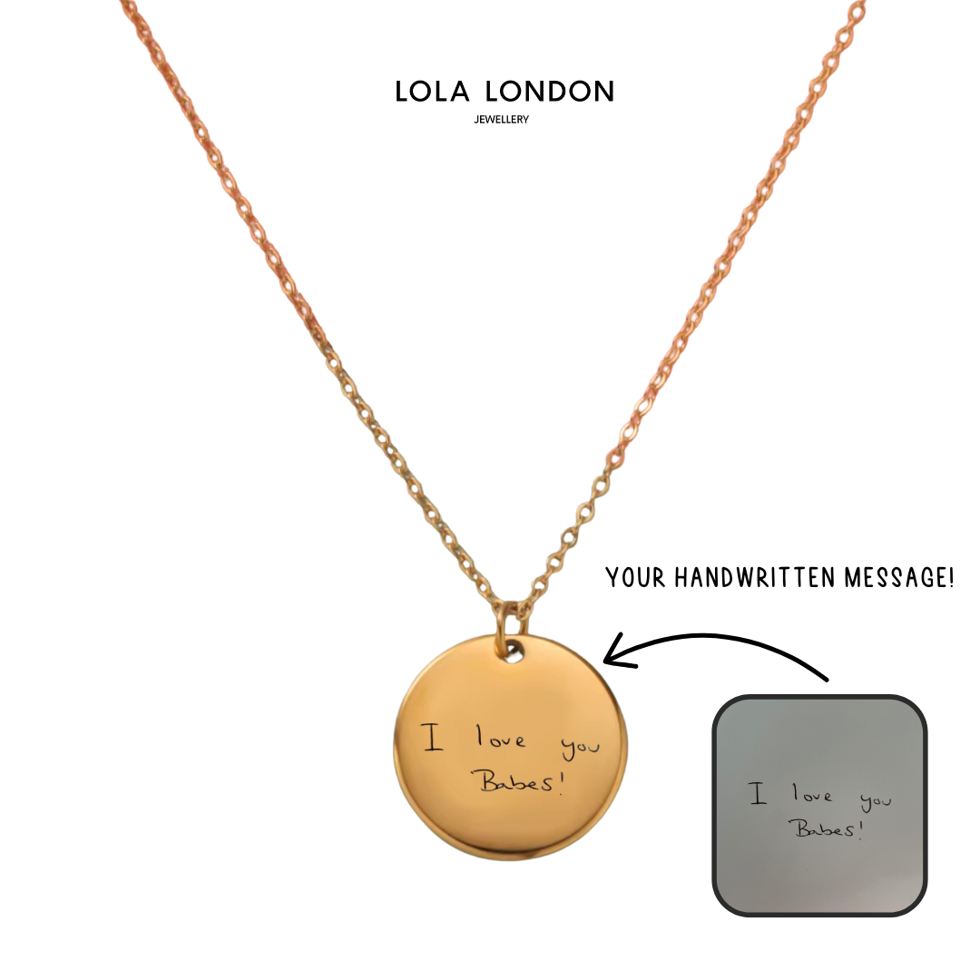 Personalised Handwritten Necklace