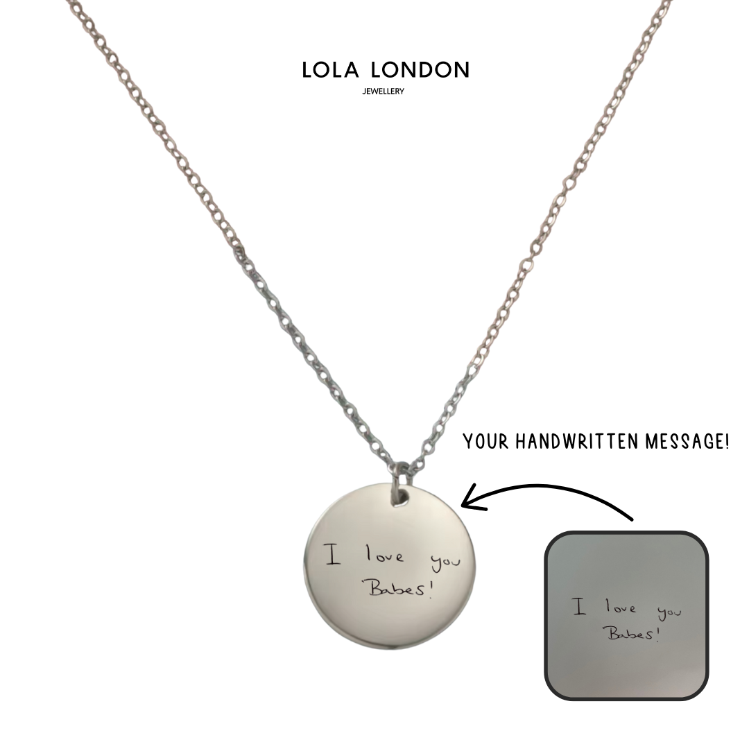 Personalised Handwritten Necklace