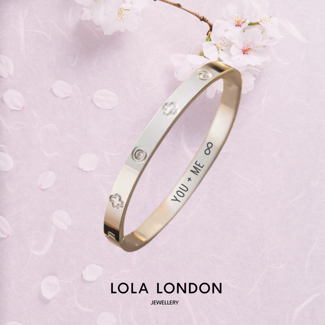 Personalised Clover Bracelet