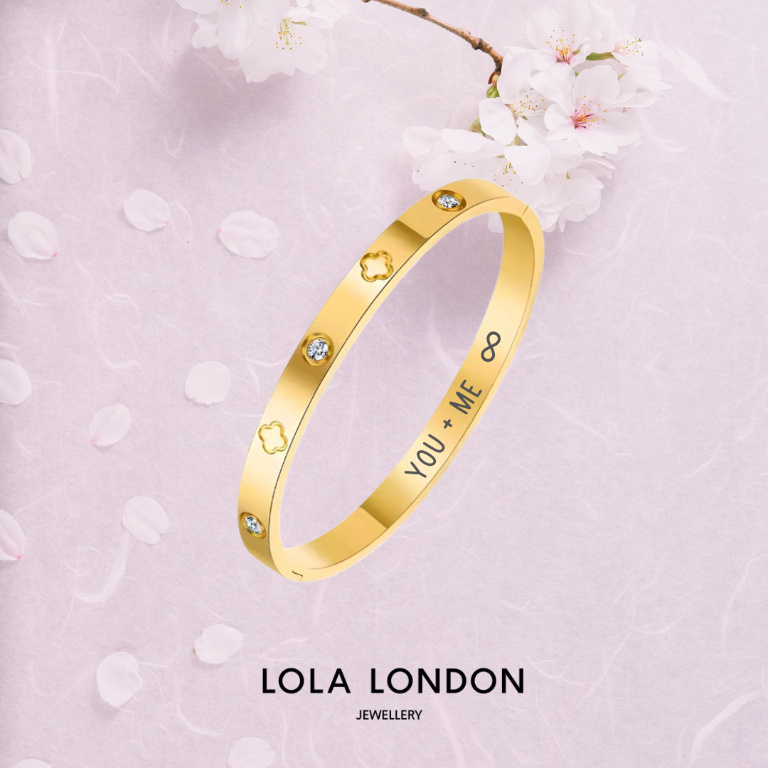 Personalised Clover Bracelet