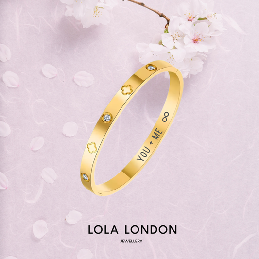 Personalised Clover Bracelet