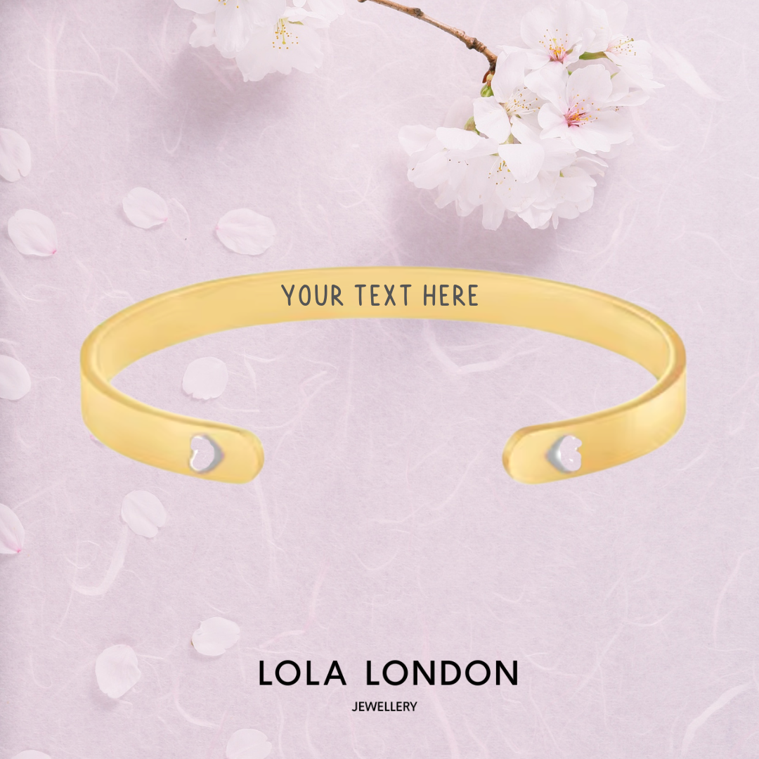 Isla Personalised Bangle Bracelet 4mm