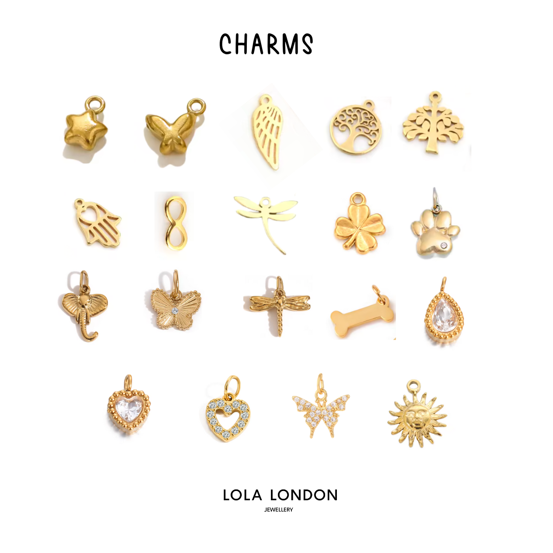 Ophelia Personalised Charm Necklace