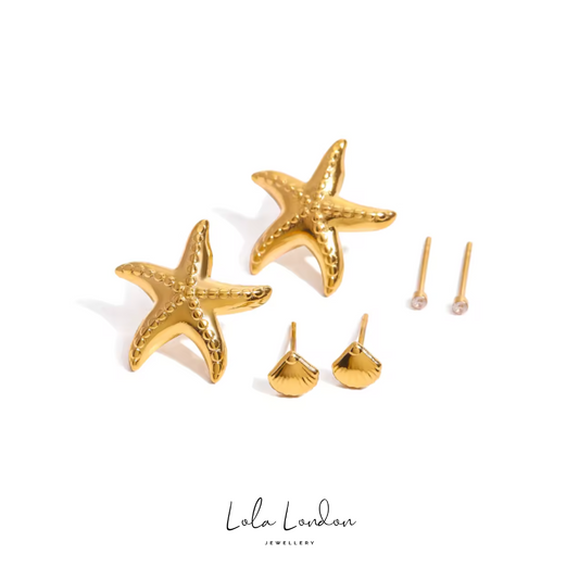 Shoreline Dreams Stud Earring Set