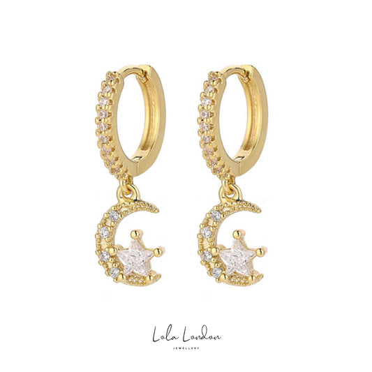 To The Moon & Back Earrings